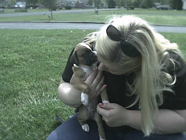 A kiss for my Mommy