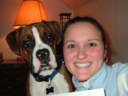 A self pic of me and my best buddy