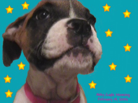 Abby's close up...
