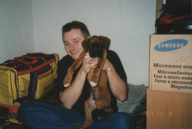 Axel and his daddy