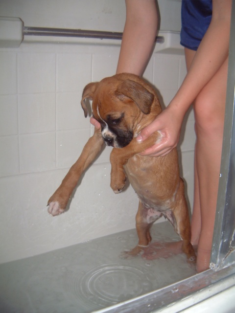 Bathtime for Keeya