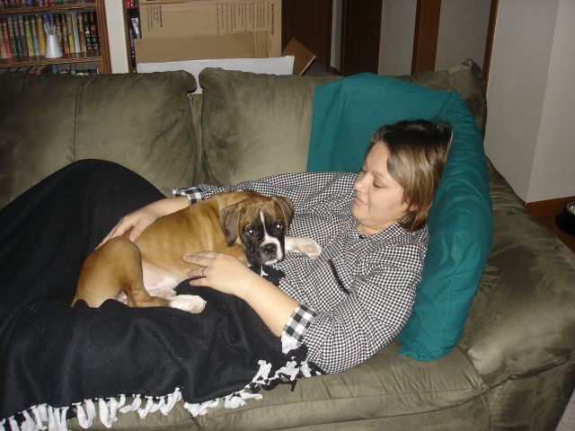 Bently and mom