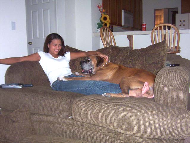 Big lug on me..