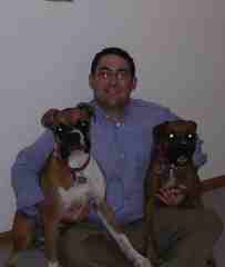 Boomer 1 year, Switzer 7 months