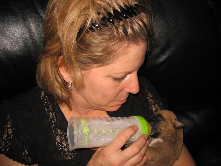 bottle feeding 2 wks