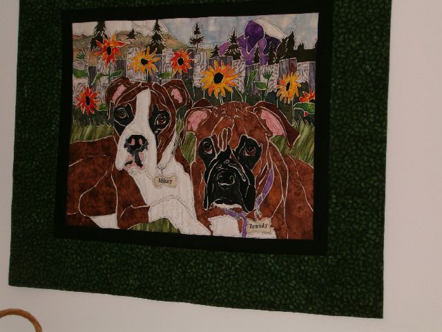 Boxer quilt