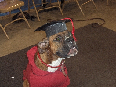 Brandi at graduation