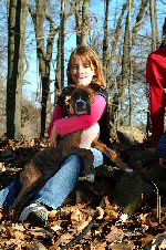 Brooke and Tigger
