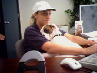 Bruiser at Work