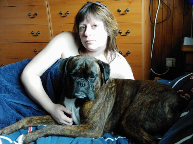 Bruno and his mum