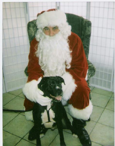 Cole and Santa