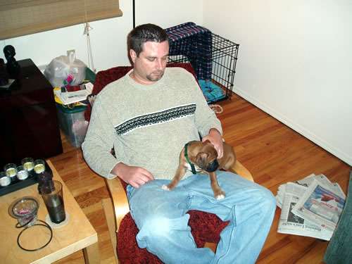 Daddy and Brutus