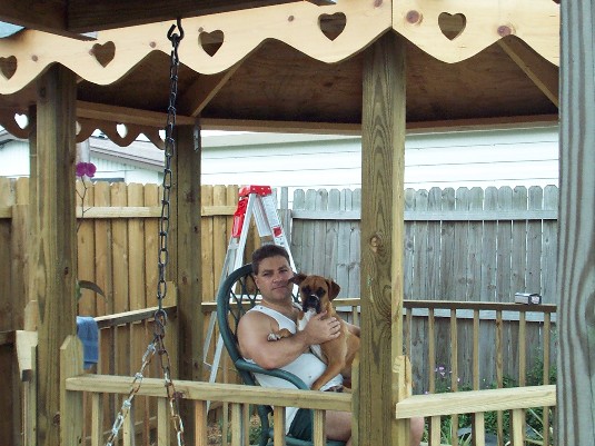 Daddy and Stormie Chillin'