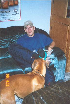 daddy and tank