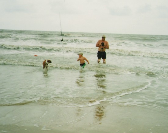 Daddy, Brock, Abby & Petals