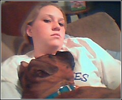 Dakota with his mommy!