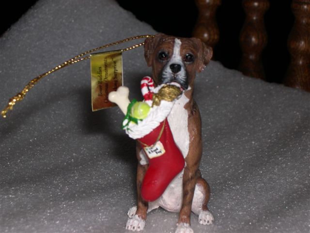 Danbury Mint Boxer Ornament