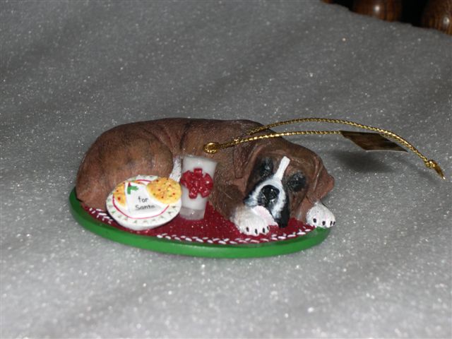 Danbury Mint Boxer Ornament