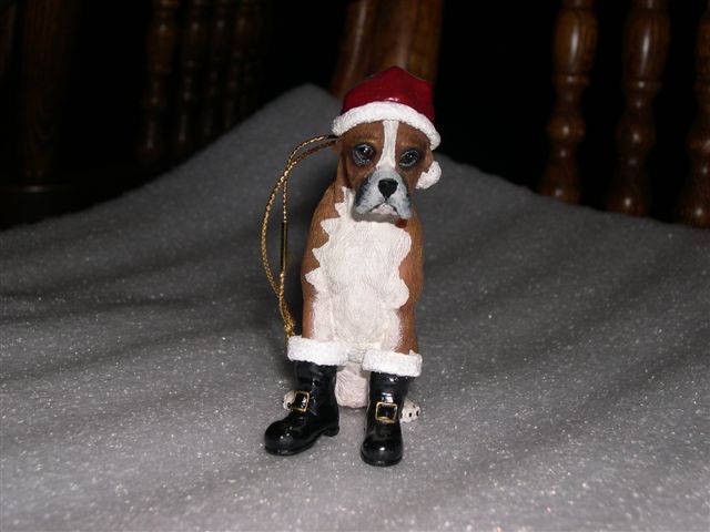 Danbury Mint Boxer Ornament