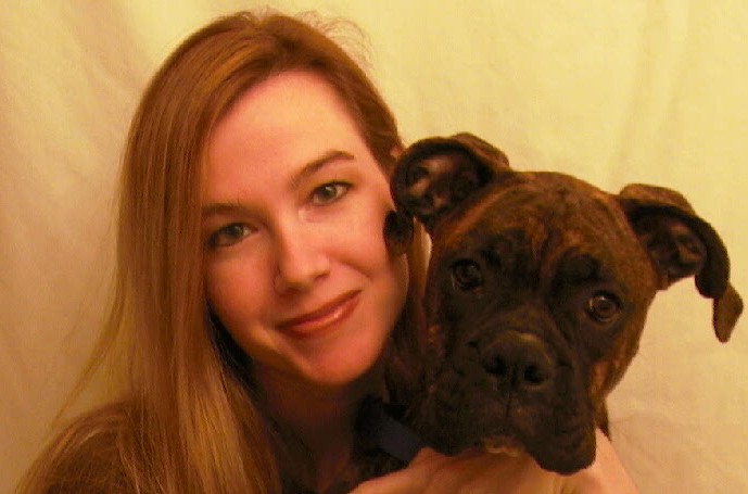 Duke (6 months old) & Me (much much older)