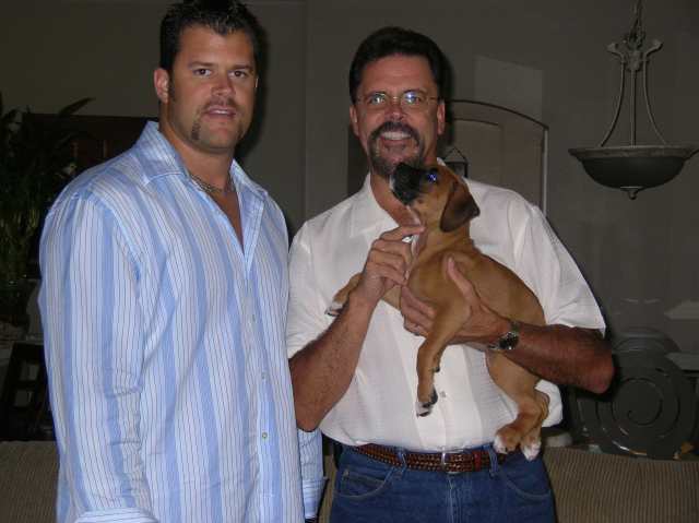 Father, me and Chopper