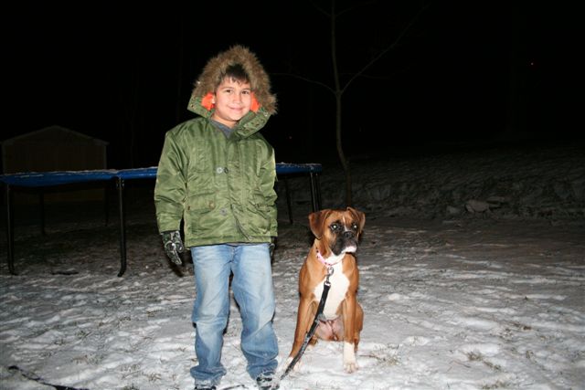 first snow for alexis