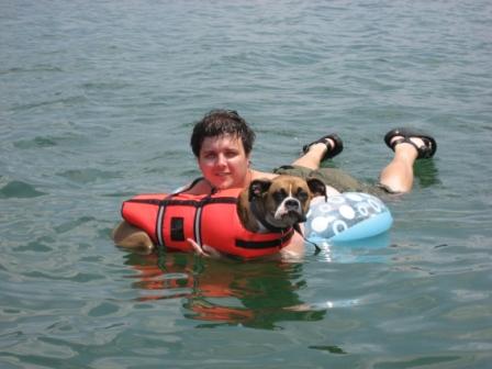 First time in the lake