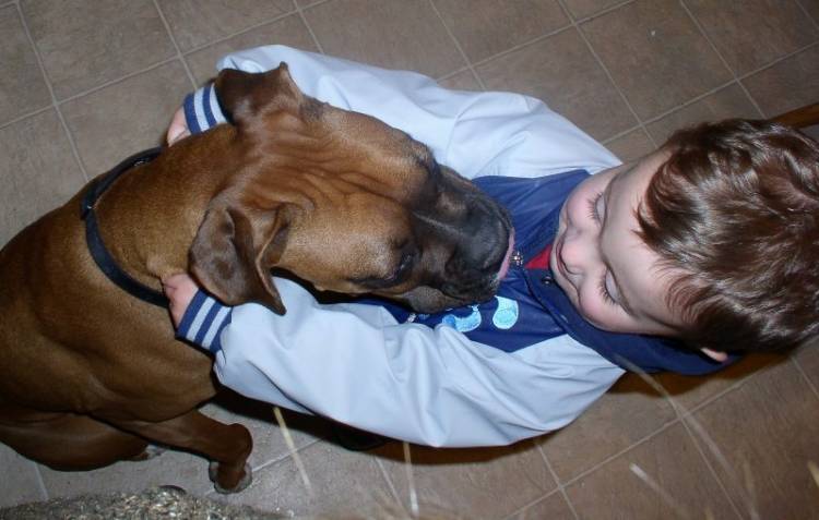 Foster kissing Marcus