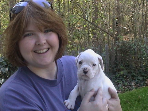Gidget's 1st day at home