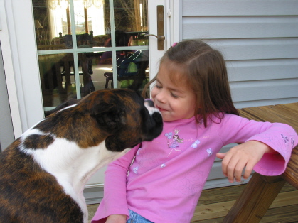 "Gimme a kiss"