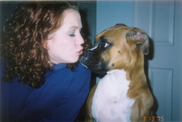 Give me a kiss!
