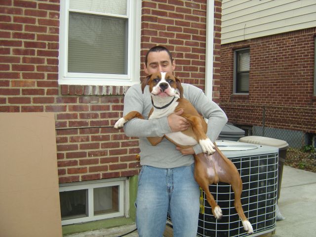 Gizmo with uncle Jose