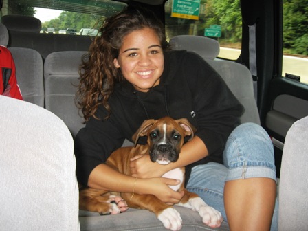 going to my new home.