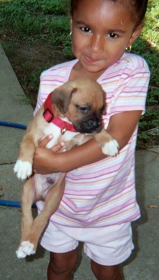 Gunner and my niece