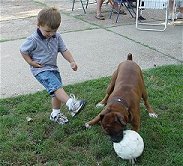 He loves soccer