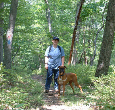 Hiking at Cacapon State Park
