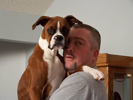 Hubby and Dozer
