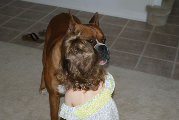Hurley giving Skylyn love