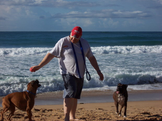 just throw the ball will ya daddy