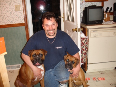 Kaine & Zoey With Dad