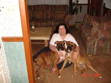Kaine & Zoey With Mommy