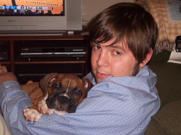 Lennox and his dad...