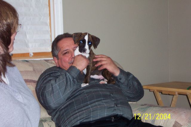 Leo with Grandpa