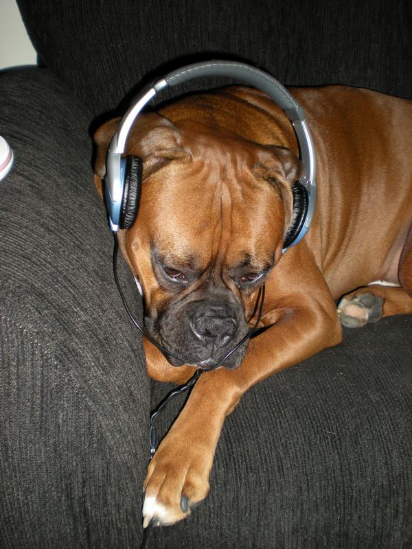 listening to some good music