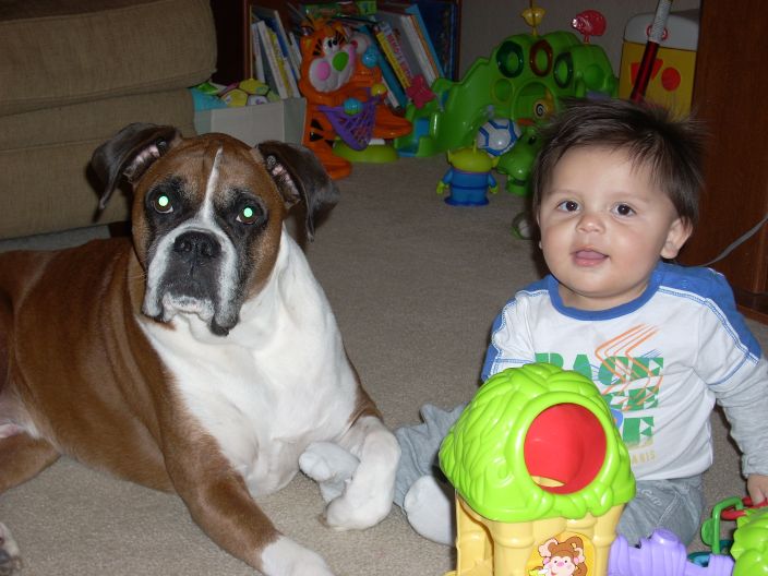 Loves his baby