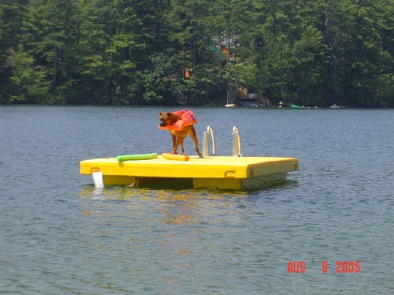 Madison on float
