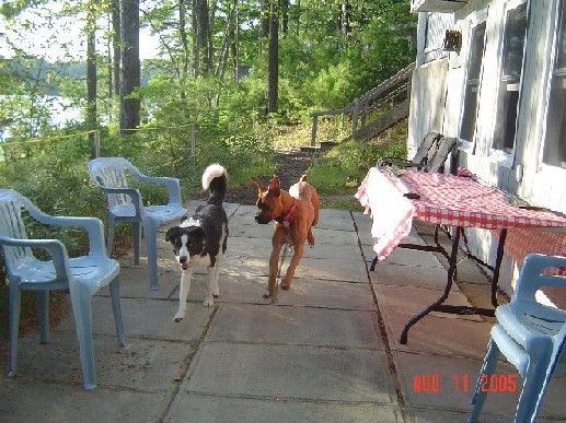 Madison with cousin Sadie