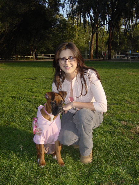 me and bellinha and the park