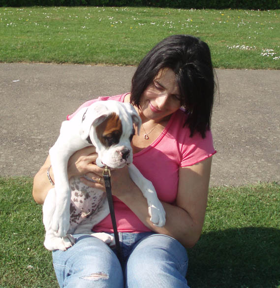 Me and Luka 13 Weeks.