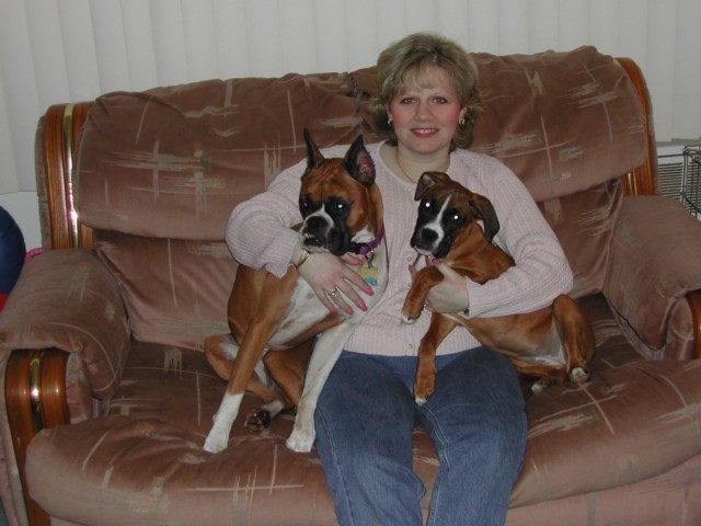 Me & my boxer girls